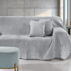 Guy Laroche Ριχτάρι Τριθέσιου Καναπέ 170x300 Lama Silver