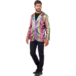 Αποκριάτικη Στολή Σακάκι Disco Pastel 72400