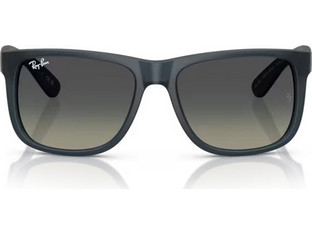 Ray-Ban RB4165 681311 Ανδρικά Γυαλιά Ηλίου Τετράγωνα Κοκάλινα Μαύρα με Μαύρο Degradee Φακό