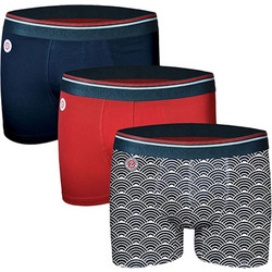 John Frank Ανδρικά Μποξεράκια Σετ 3Pack JF3BM07