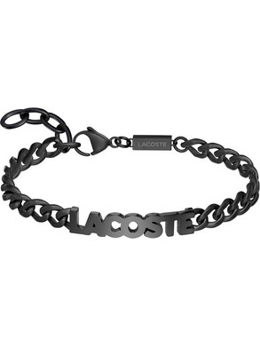 Lacoste Script Ανδρικό Βραχιόλι Αλυσίδα από Ατσάλι 2040478