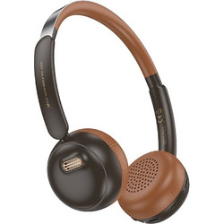 Hoco W62 Ενσύρματα Ακουστικά On Ear Καφέ