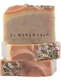 Almara Soap Walnut Σαπούνι Scrub Σώματος 90gr