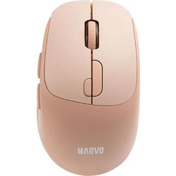 Marvo M809W Ασύρματο Bluetooth Ποντίκι Pink