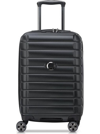 Delsey 287880100 Βαλίτσα Καμπίνας 55x35x23cm με 4 Ρόδες Μαύρη