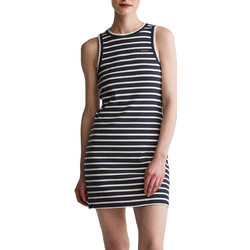 Gant Mini Καλοκαιρινό Καθημερινό Φόρεμα Μαύρο Λευκό 3GW4201531-433