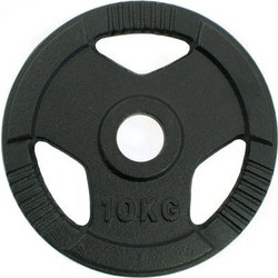 Perk Sports PP265 Δίσκος Ολυμπιακού Τύπου Μεταλλικός 10kg Φ50mm
