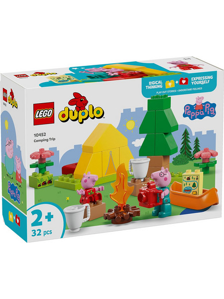 Lego Duplo Peppa Pig Camping Trip για 2+ Ετών 10452