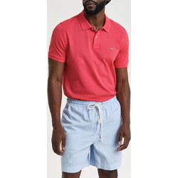 Gant Ανδρική Μπλούζα Polo Κοντομάνικη Φούξια 3G2210-648