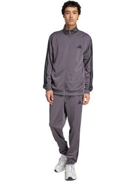 Adidas Sportswear Tricot Track Suit Ανδρικό Σετ Φόρμας με Λάστιχο Ανθρακί JI8856