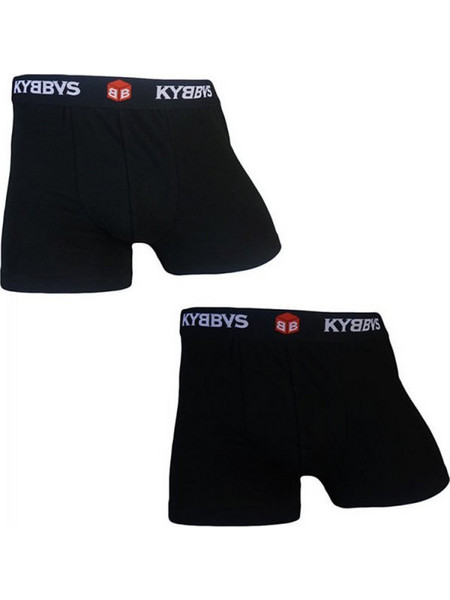 KYBBVS Ανδρικά Μποξεράκια Σετ 2Pack Μαύρα KB902