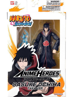Bandai Anime Heroes Naruto Uchiha Sasuke Ver. Taka 15cm