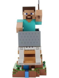 EXG EXG Cable Guys CGCRMC400728 Minecraft Steve Βάση Κινητού για Γραφείο Πολύχρωμη