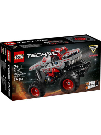 Lego Technic Monster Jam ThunderROARus Pull-Back για 7+ Ετών 42200
