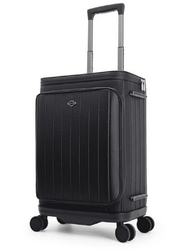 Bange YL200 Βαλίτσα Καμπίνας 57x37.5x24.5cm με 4 Ρόδες Μαύρη