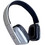 952BT Ασύρματα Bluetooth Ακουστικά On Ear Ασημί