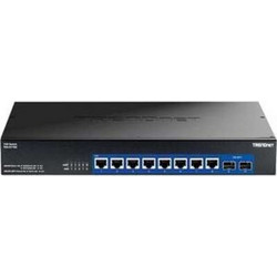 Trendnet TEG-S7102 Unmanaged L2 Switch με 8 Θύρες Ethernet 1000Mbps και 2 SFP θύρες