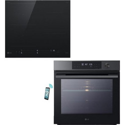 LG Φούρνος Ηλεκτρικός Άνω Πάγκου 76lt 59.2cm CBIZ2435B με Επαγωγικές Εστίες WS7D7631WB