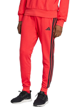 Adidas Ανδρικό Παντελόνι Φόρμας με Λάστιχο Κόκκινο JD1880