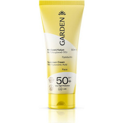 Garden Αντηλιακή Κρέμα Προσώπου Αντιγηραντική SPF50+ 50ml