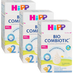 Hipp 2 Bio Combiotic Βιολογικό Βρεφικό Γάλα Σκόνη 6m+ 3x600gr