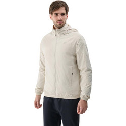 4F Ανδρικό Μπουφάν Χειμωνιάτικο Softshell Μπεζ 4FWSS25TJACM193-12S