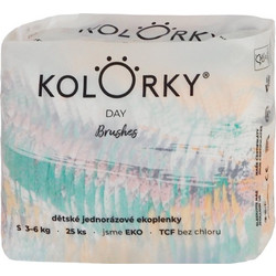 Kolorky Day Brushes Πάνες 3-6kg 25τμχ