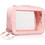 BrushArt Accessories Make-Up Case Γυναικείο Νεσεσέρ Ταξιδίου με Θήκες 23x8x17cm Ροζ