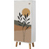 Hanah Home Παπουτσοθήκη Μοριοσανίδας Vegas Λευκή M50xΠ38xY135cm 869VEL8608