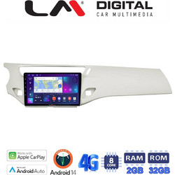 LM Digital ZR8940W Ηχοσύστημα Αυτοκινήτου με Οθόνη Αφής & GPS