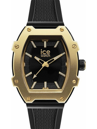 Ice Watch Γυναικείο Ρολόι με Μαύρο Καουτσούκ Λουράκι IC023319
