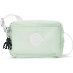 Kipling Abanu Γυναικείο Τσαντάκι Χιαστί Υφασμάτινο Πράσινο Mint με Ιμάντα I4208-C2G