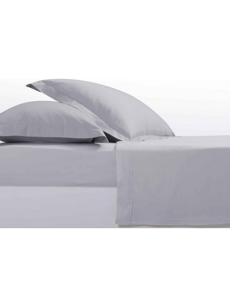 Nef-Nef Σεντόνι King Size Βαμβακοσατέν με Λάστιχο 180x200+35 Elements 24 Ice Grey