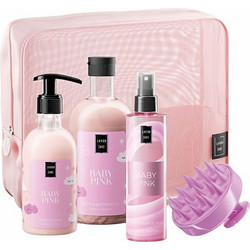 Lavish Care Baby Pink Shower Gel 500ml + Body Lotion 300ml + Body Mist 200ml + Neseser + Hair Brush