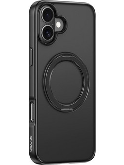 Usams GZ Back Cover Clear/Black (iPhone 16 Plus)