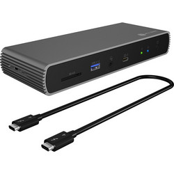 RaidSonic Icy Box IB-DK8801-TB4 Thunderbolt 4 USB-C Docking Station με DisplayPort / HDMI PD