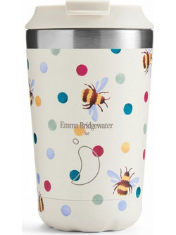 Chilly's Coffee Cup Emma Bridgewater Polka Bees 340ml