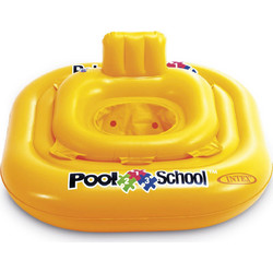 Intex Pool School Deluxe Βρεφικό Σωσίβιο Swimtrainer 79cm για 1-2 Ετών Κίτρινο 56587