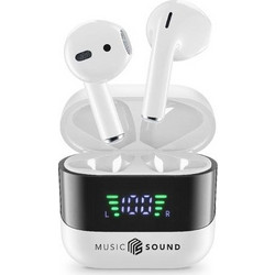 Cellular Line MusicSound Spark Ακουστικά Bluetooth Earbud White