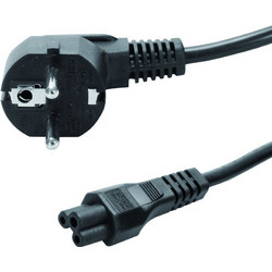 Powertech CAB-P005 Καλώδιο Τροφοδοσίας Schuko to IEC C5 1.5m