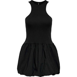 Only Lia Mini Καλοκαιρινό Καθημερινό Φόρεμα Μαύρο 15350033