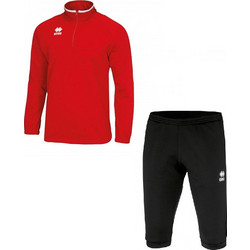 Errea Sport Mansel & Penck 3/4 Ανδρικό Σετ Φόρμας με Λάστιχο Κόκκινο Μαύρο FG0K0Z00020