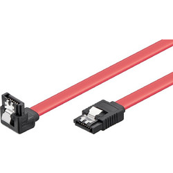 Goobay 93116 Καλώδιο Σκληρού Δίσκου 7-Pin SATA III to 7-Pin SATA III 0.5m Red