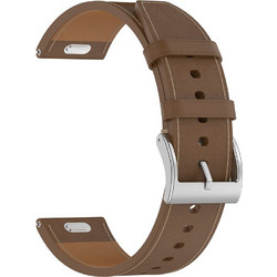 Techsuit W073 Λουράκι Δερμάτινο Brown (Universal 22mm)