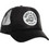 District75 Ανδρικό Καπέλο Jockey με Δίχτυ Snapback Υφασμάτινο Μαύρο 125UCP-140-071
