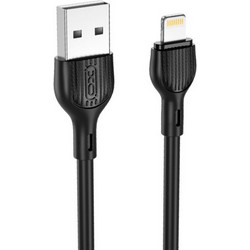 XO NB200 USB-A to Lightning Cable 1m Black 6920680836970