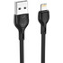 XO NB200 USB-A to Lightning Cable 1m Black 6920680836970