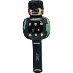 Wster WS-2911 Ασύρματο Μικρόφωνο Καραόκε Χακί