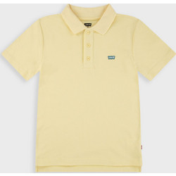 Levi's Παιδικό Polo Κοντομάνικο Μπεζ Κίτρινο 8EA893-Y04
