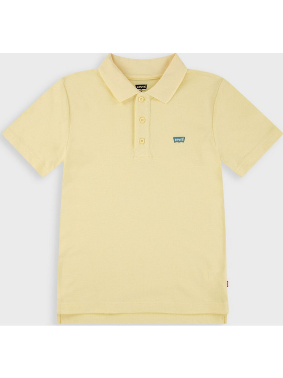 Levi's Παιδικό Polo Κοντομάνικο Μπεζ Κίτρινο 8EA893-Y04